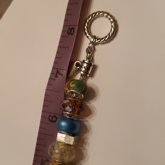 New toggle clasp bead charm dragonfly bracelet - Picture 5 of 5